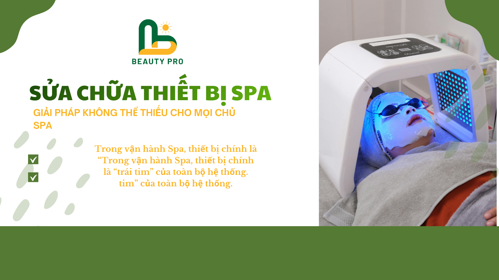 SỬA CHỮA THIẾT BỊ SPA – GIẢI PHÁP KHÔNG THỂ THIẾU CHO MỌI CHỦ SPA